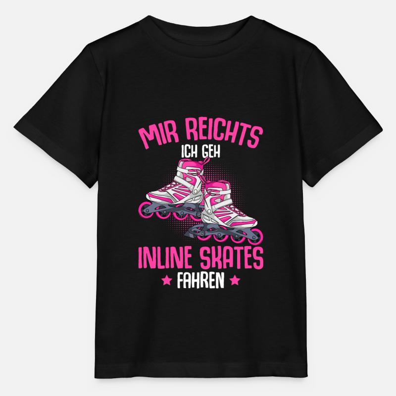Inline Skates Inline Skating Inline Skater - Stanley/Stella Kinder T-Shirt MINI CREATOR  - Schwarz