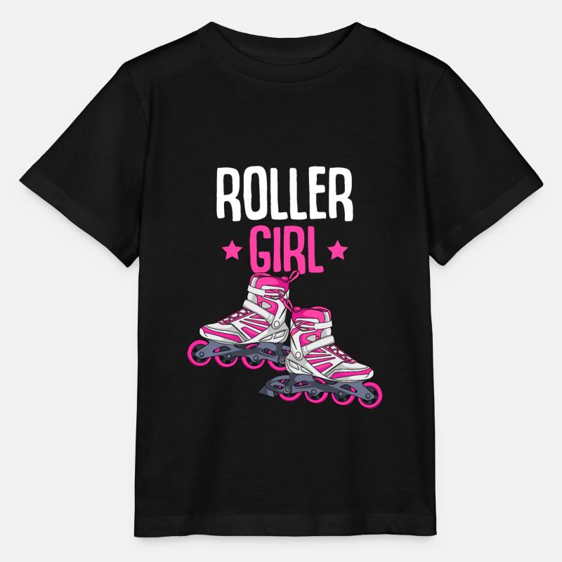 Inline Skates Inline Skating Inline Skater - Stanley/Stella Kinder T-Shirt MINI CREATOR  - Schwarz