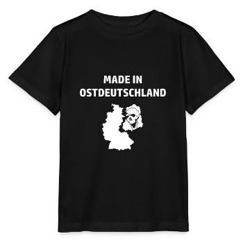 Made in Ostdeutschland - Stanley/Stella Kinder T-Shirt MINI CREATOR  - Schwarz - Vorne - Mikhail (115cm)