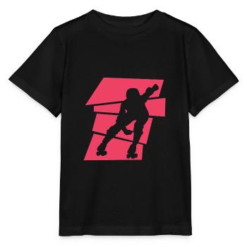 Roller Derby - T-shirt bio MINI CREATOR Stanley/Stella Enfant - noir - Devant - Mikhail (115cm)