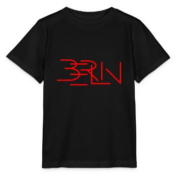 berlin rouge - T-shirt bio MINI CREATOR Stanley/Stella Enfant - noir - Devant - Mikhail (115cm)
