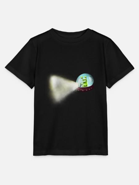 UFO - Stanley/Stella Kinder T-Shirt MINI CREATOR - Schwarz
