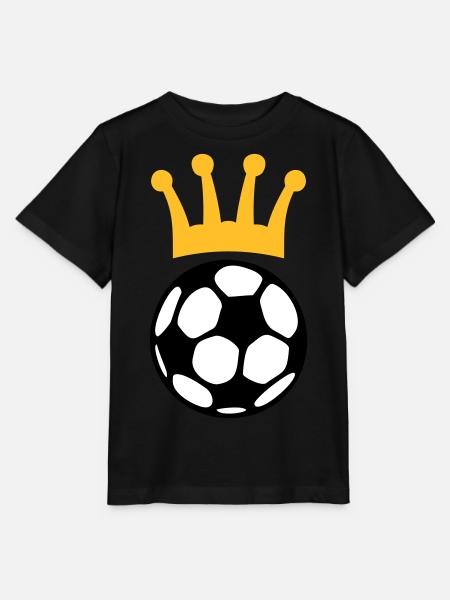 KÖNIG FUSSBALL - Stanley/Stella Kinder T-Shirt MINI CREATOR  - Schwarz