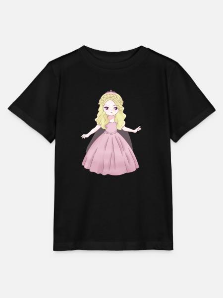 Prinzessin - Stanley/Stella Kinder T-Shirt MINI CREATOR - Schwarz