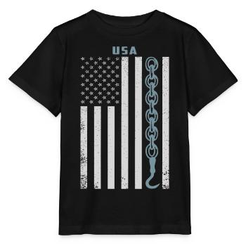 Service de dépannage - T-shirt bio MINI CREATOR Stanley/Stella Enfant - noir - Devant - Mikhail (115cm)