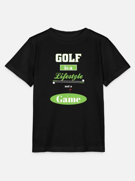 Golf Lifestyle - Stanley/Stella Kinder T-Shirt MINI CREATOR - Schwarz