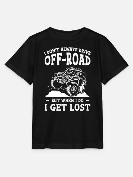 Off Road Jeeps - Stanley/Stella Kinder T-Shirt MINI CREATOR  - Schwarz