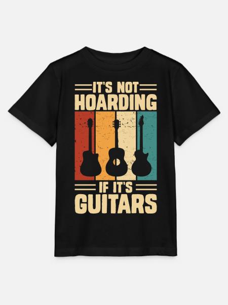 Gitarrist Gitarren - Stanley/Stella Kinder T-Shirt MINI CREATOR - Schwarz