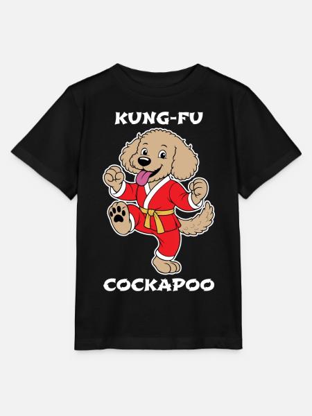 Cockapoo Kung-Fu - Stanley/Stella Kinder T-Shirt MINI CREATOR - Schwarz