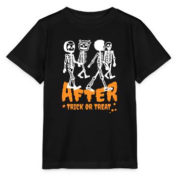 AFTER TRICK OR TREAT - Stanley/Stella Kinder T-Shirt MINI CREATOR  - Schwarz - Vorne - Mikhail (115cm)