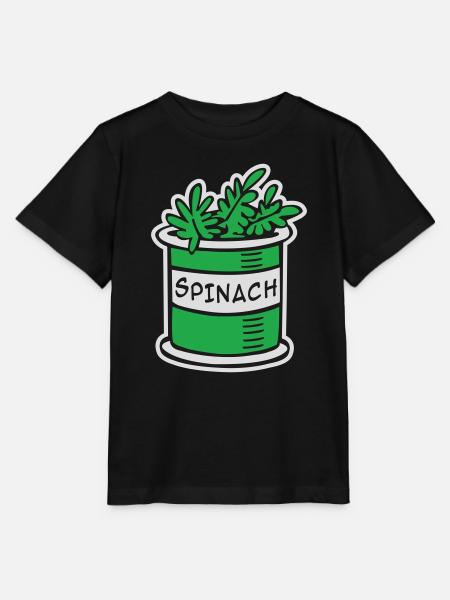 Spinazie - Stanley/Stella T-shirt MINI CREATOR til børn - sort