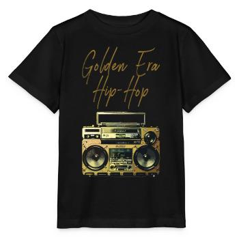 Golden Era Hip-Hop - Stanley/Stella MINI CREATOR Kids’ T-Shirt - black - Front - Mikhail (115cm)