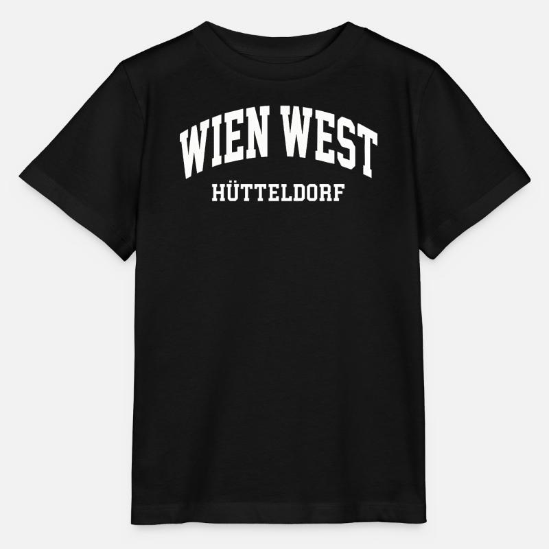 Vienne-Ouest Hütteldorf - T-shirt bio MINI CREATOR Stanley/Stella Enfant - noir