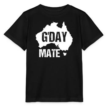 G’DAY MATE - T-shirt bio MINI CREATOR Stanley/Stella Enfant - noir - Devant - Mikhail (115cm)