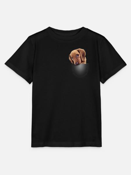 Tasche DOG2 - Stanley/Stella Kinder T-Shirt MINI CREATOR - Schwarz