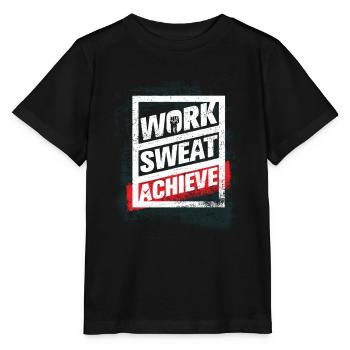 Fitness Lifestyle Workout Gym - T-shirt bio MINI CREATOR Stanley/Stella Enfant - noir - Devant - Mikhail (115cm)