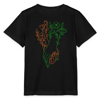 Grandir ensemble - T-shirt bio MINI CREATOR Stanley/Stella Enfant - noir - Devant - Mikhail (115cm)