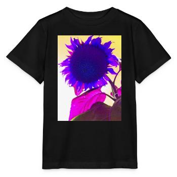 sommerblume pop Art - Stanley/Stella Kinder T-Shirt MINI CREATOR  - Schwarz - Vorne - Mikhail (115cm)