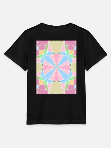 Regenbogen - Stanley/Stella Kinder T-Shirt MINI CREATOR - Schwarz
