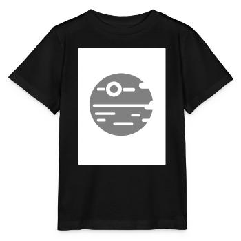 DeathStar - Stanley/Stella Kinder T-Shirt MINI CREATOR  - Schwarz - Vorne - Mikhail (115cm)
