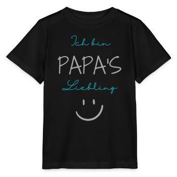PAPAS Liebling - Stanley/Stella Kinder T-Shirt MINI CREATOR  - Schwarz - Vorne - Mikhail (115cm)
