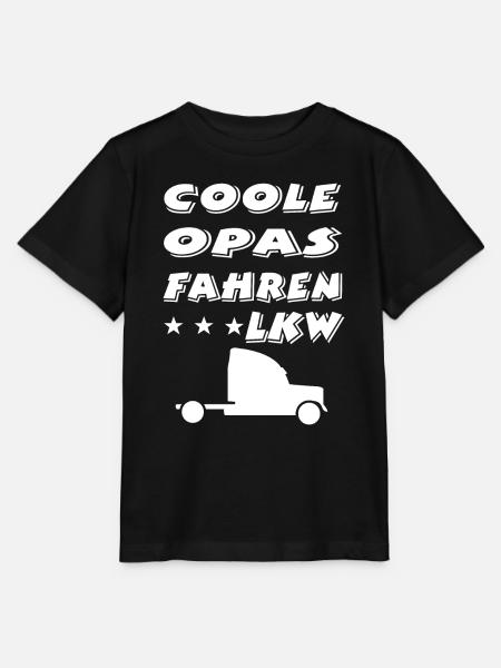 LKW - Stanley/Stella Kinder T-Shirt MINI CREATOR - Schwarz