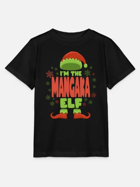 Mangaka Weihnachtself - Stanley/Stella Kinder T-Shirt MINI CREATOR  - Schwarz