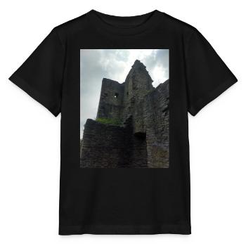 Castle ruin - Stanley/Stella MINI CREATOR Kids’ T-Shirt - black - Front - Mikhail (115cm)