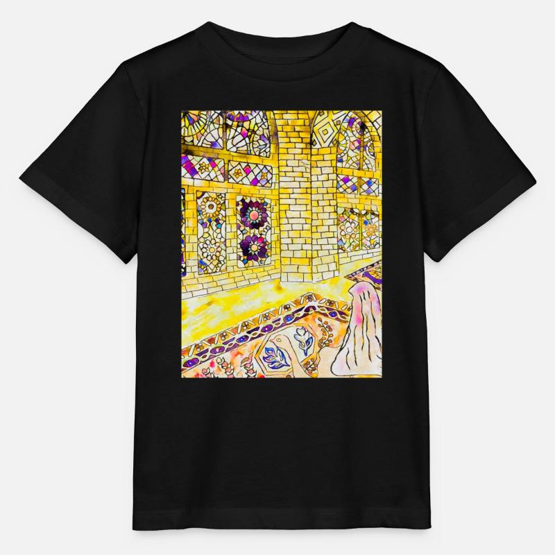 Prière du matin - T-shirt bio MINI CREATOR Stanley/Stella Enfant - noir
