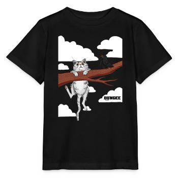 Hang in there 06 - Stanley/Stella Kinder T-Shirt MINI CREATOR  - Schwarz - Vorne - Mikhail (115cm)