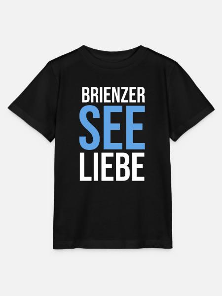 Brienzersee-Liebe - Stanley/Stella Kinder T-Shirt MINI CREATOR  - Schwarz