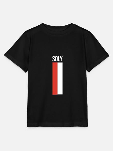 Soly Solothurn Soly - Stanley/Stella Kinder T-Shirt MINI CREATOR - Schwarz