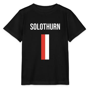 Solothurn Souvenir - Stanley/Stella Kinder T-Shirt MINI CREATOR  - Schwarz - Vorne - Mikhail (115cm)