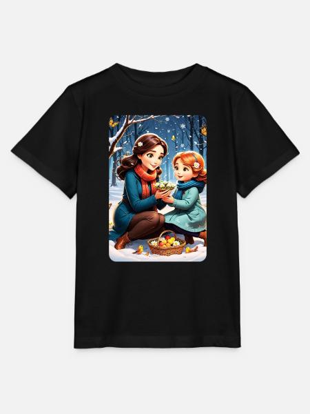 personalisiertes Design-Muttergeschenk - Stanley/Stella Kinder T-Shirt MINI CREATOR - Schwarz