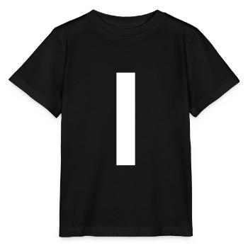 T-shirt with wide white stripe - Stanley/Stella MINI CREATOR Kids’ T-Shirt - black - Front - Mikhail (115cm)