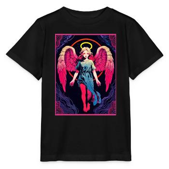 Der jenseitige Wächter - Stanley/Stella Kinder T-Shirt MINI CREATOR  - Schwarz - Vorne - Mikhail (115cm)