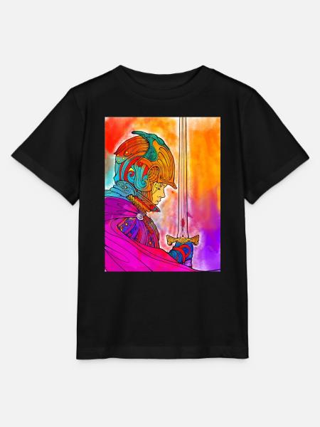 Rafis Warrior - Stanley/Stella Kinder T-Shirt MINI CREATOR - Schwarz