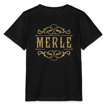 Or Merle - T-shirt bio MINI CREATOR Stanley/Stella Enfant - noir - Devant - Mikhail (115cm)