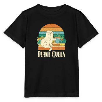 Reine des plantes - T-shirt bio MINI CREATOR Stanley/Stella Enfant - noir - Devant - Mikhail (115cm)