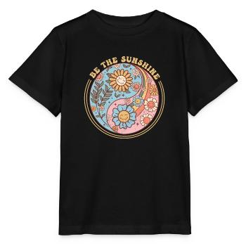 be the sunshine - Stanley/Stella MINI CREATOR Kids’ T-Shirt - black - Front - Mikhail (115cm)