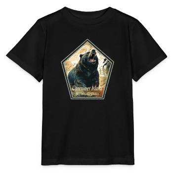 ÎLE DE VANCOUVER - T-shirt bio MINI CREATOR Stanley/Stella Enfant - noir - Devant - Mikhail (115cm)