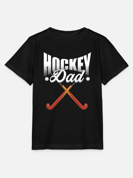 Feldhockey Papa - Stanley/Stella Kinder T-Shirt MINI CREATOR  - Schwarz