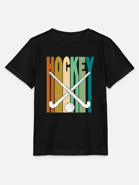 Feldhockey Retro - Stanley/Stella Kinder T-Shirt MINI CREATOR  - Schwarz