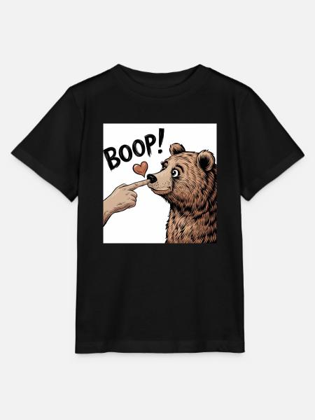 BÄRENLIEBE - Stanley/Stella Kinder T-Shirt MINI CREATOR  - Schwarz