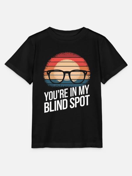 Blinde Blindheit Sehbehinderte Menschen - Stanley/Stella Kinder T-Shirt MINI CREATOR  - Schwarz
