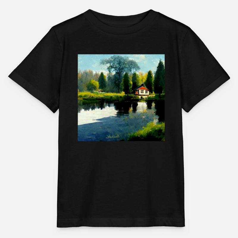 Haus am See 1 - Stanley/Stella Kinder T-Shirt MINI CREATOR  - Schwarz