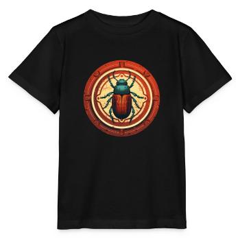 bark beetle - Stanley/Stella MINI CREATOR Kids’ T-Shirt - black - Front - Mikhail (115cm)