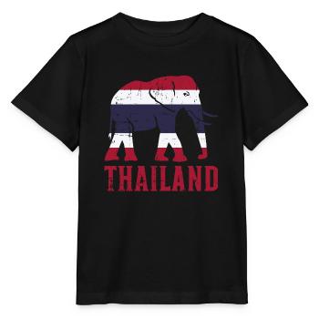 Thailand - Stanley/Stella Kinder T-Shirt MINI CREATOR  - Schwarz - Vorne - Mikhail (115cm)