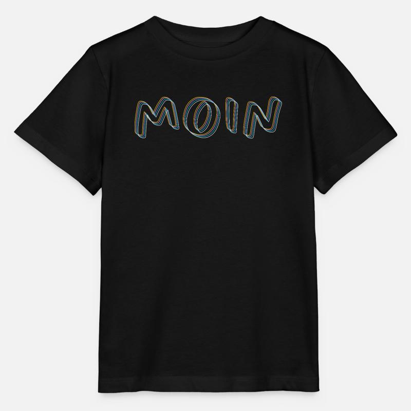 moin - Stanley/Stella Kinder T-Shirt MINI CREATOR  - Schwarz