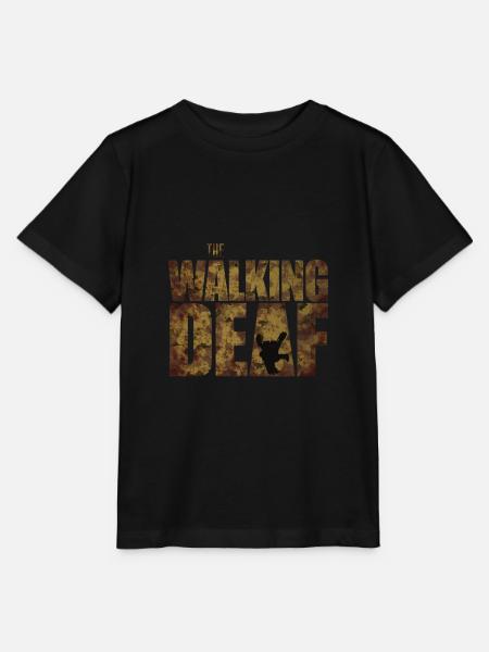 The Walking Deaf - Stanley/Stella Kinder T-Shirt MINI CREATOR  - Schwarz